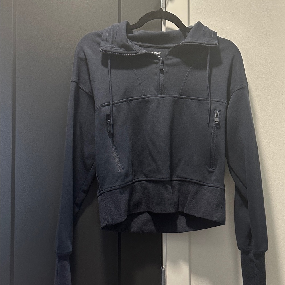 Old Navy navy blue quarter zip